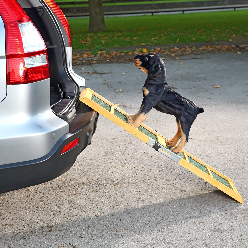 Einstiegshilfe Hunderampe Hunde Auto Teleskop Hund Autorampe